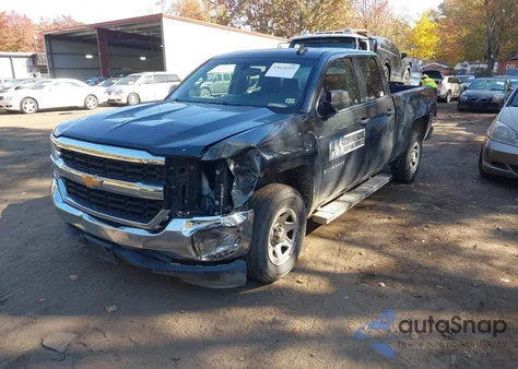 2017 Chevrolet Silverado 1500 Ls из США, поврежденный, VIN 1GCRCNEC1HZ315055